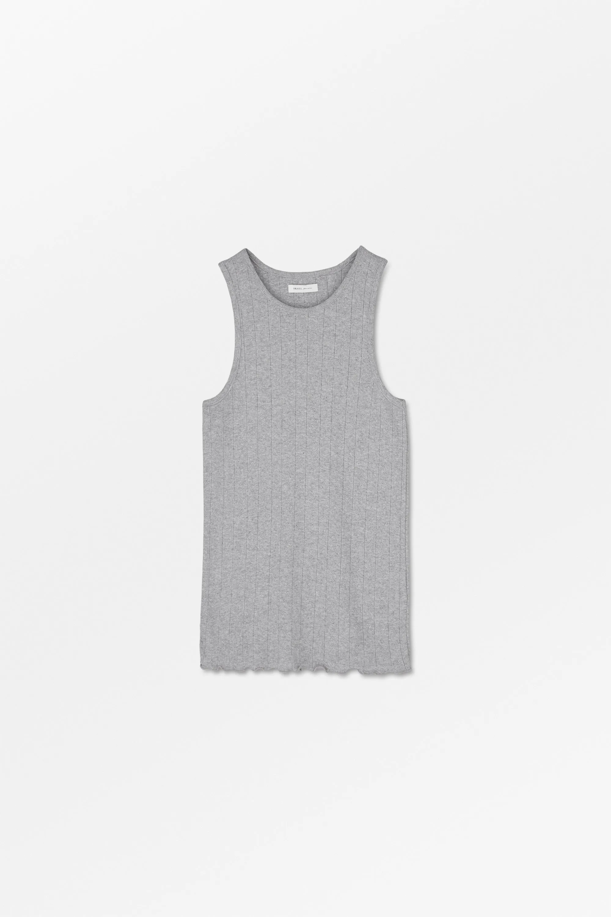 Edie tank top - Grey melange sold by Skall Studio