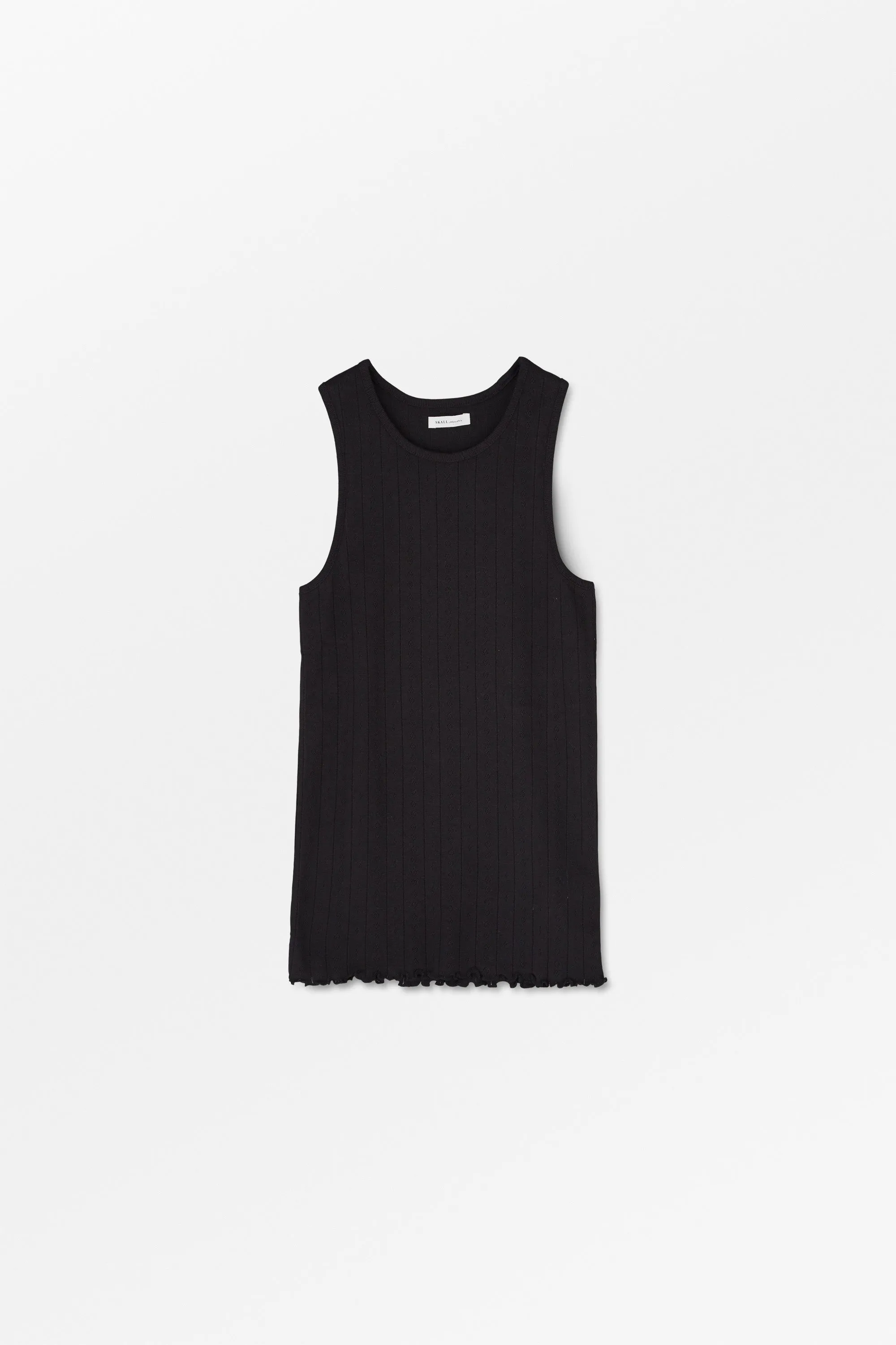 Edie tank top - Black sold by Skall Studio