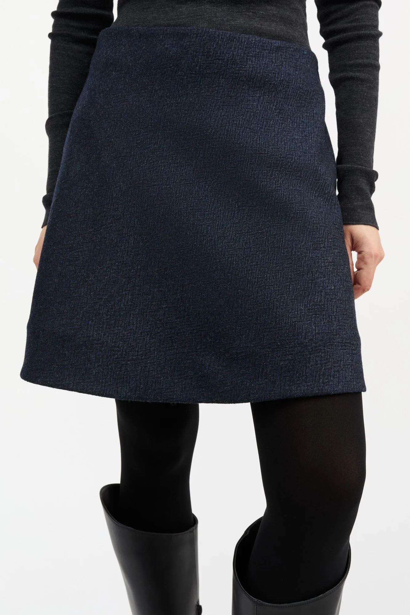 Fifi skirt - Navy black sold by Skall Studio product image thumbnail 3