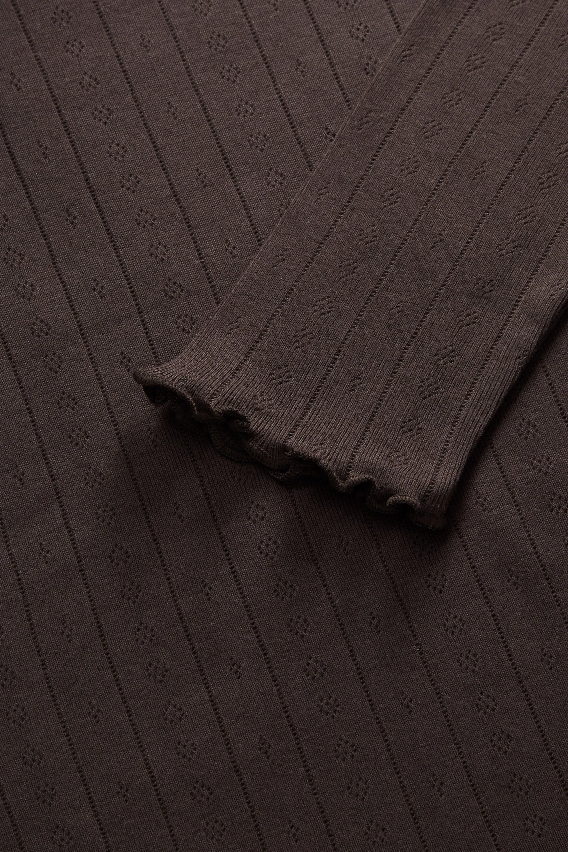 Edie blouse - Dark brown sold by Skall Studio product image thumbnail 5