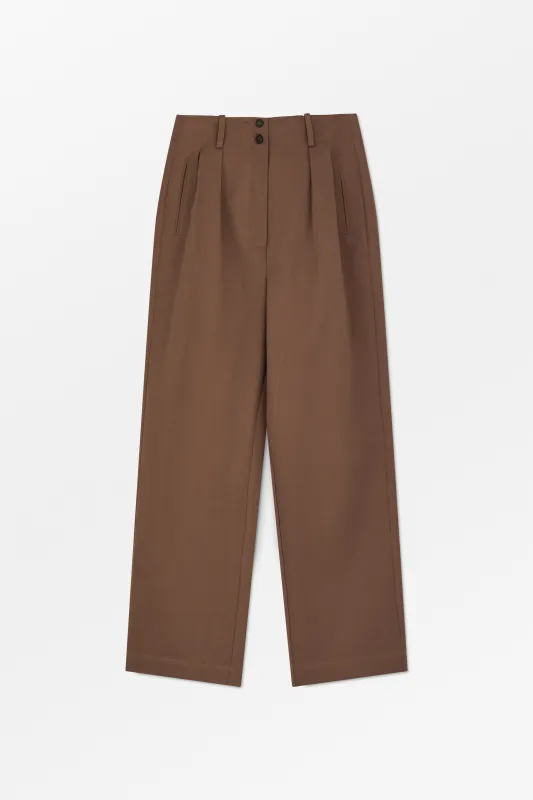 Painter trousers - Brown made by Skall Studio