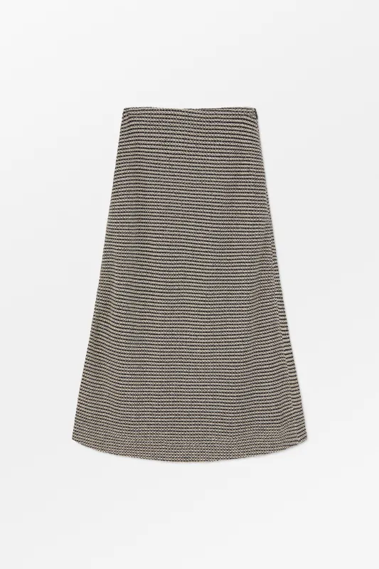 Minnah skirt - Natural/Black made by Skall Studio