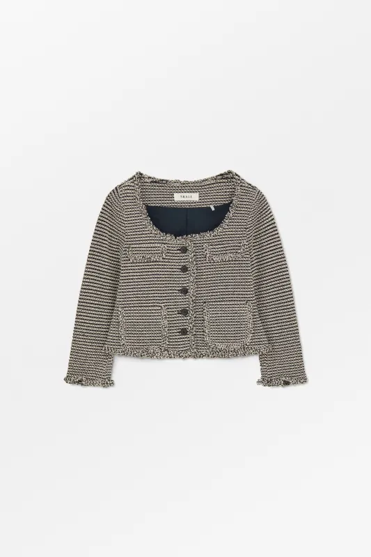 Minnah jacket - Natural/Black made by Skall Studio