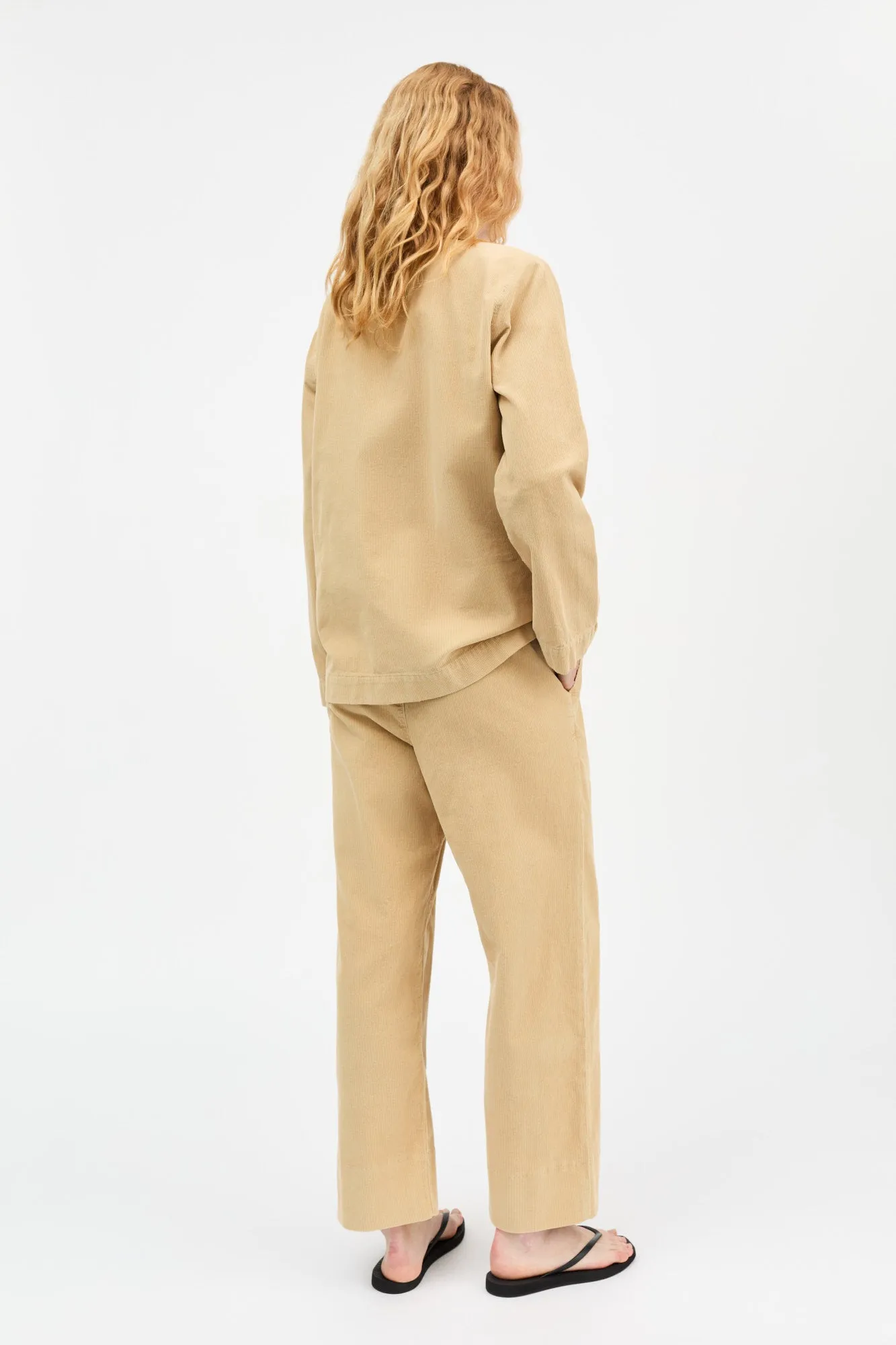 Jin overshirt - Noisette sold by Skall Studio product image thumbnail 4