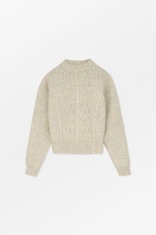 Sigga jumper - Cream made by Skall Studio