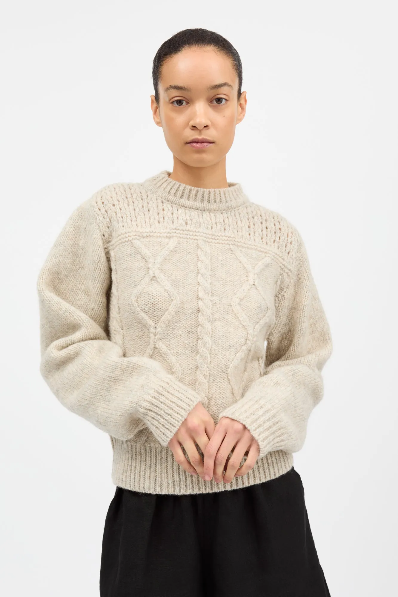 Sigga jumper - Cream sold by Skall Studio product image thumbnail 2
