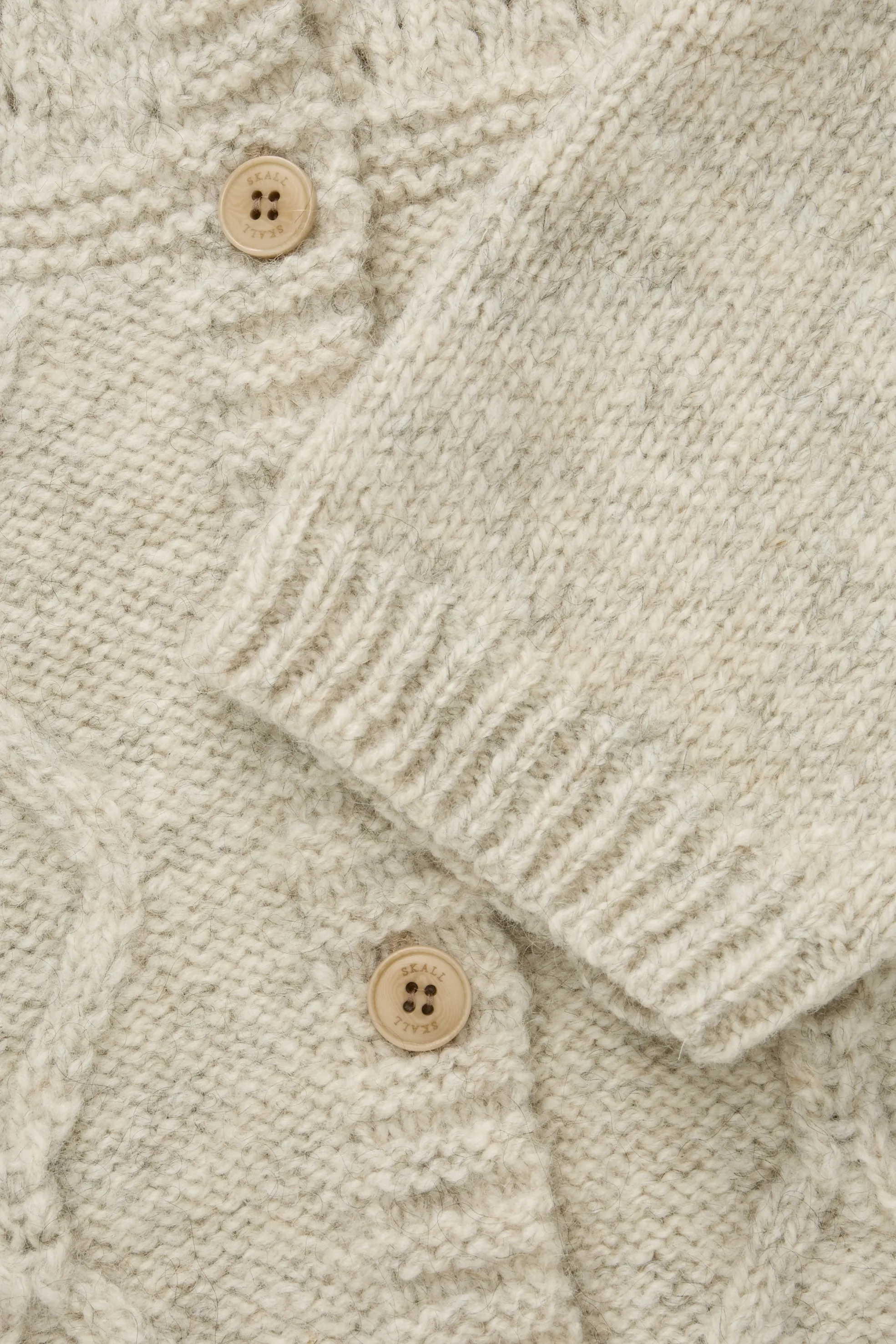 Svea cardigan - Cream sold by Skall Studio product image thumbnail 5