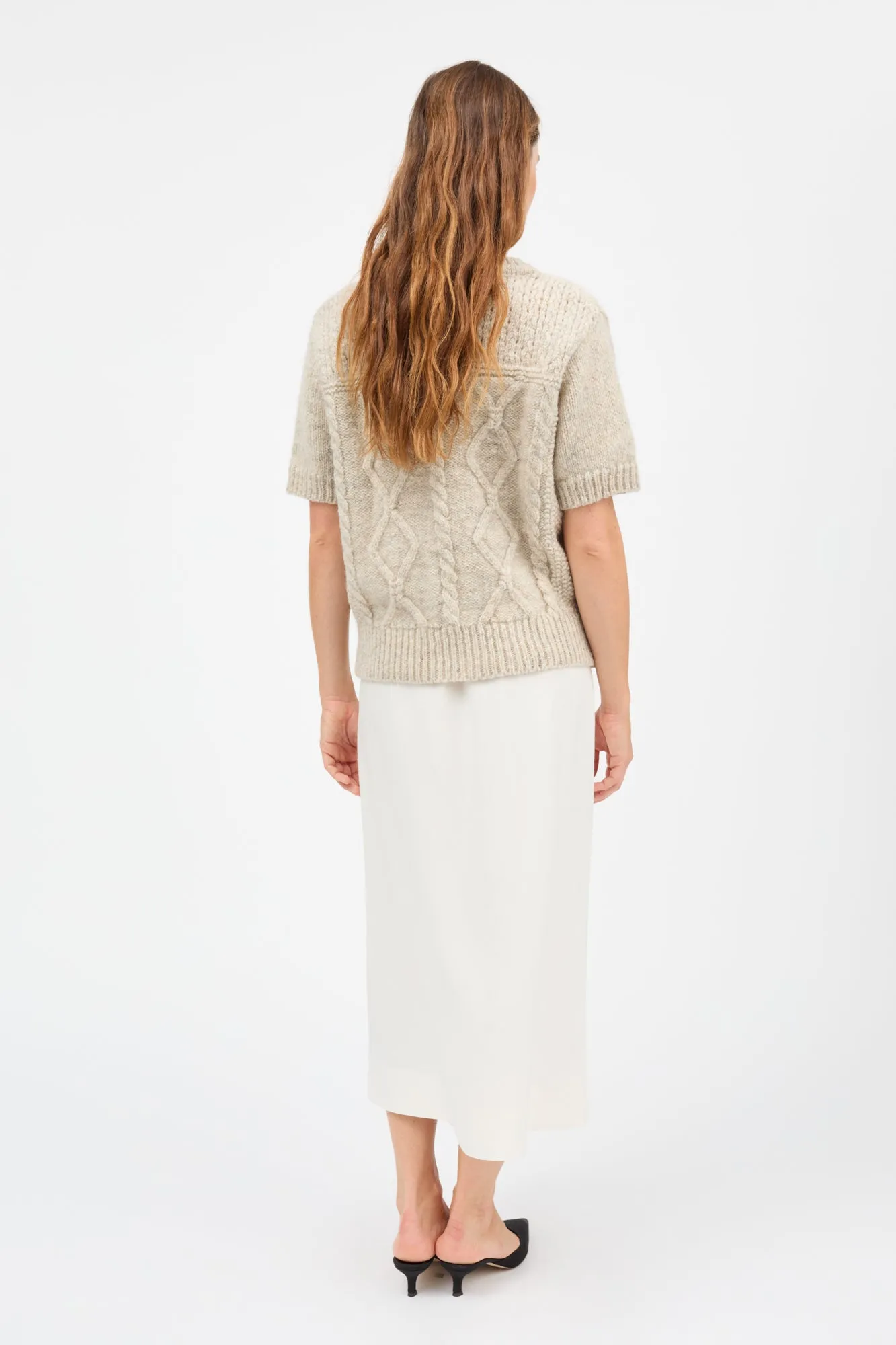 Svea cardigan - Cream sold by Skall Studio product image thumbnail 4