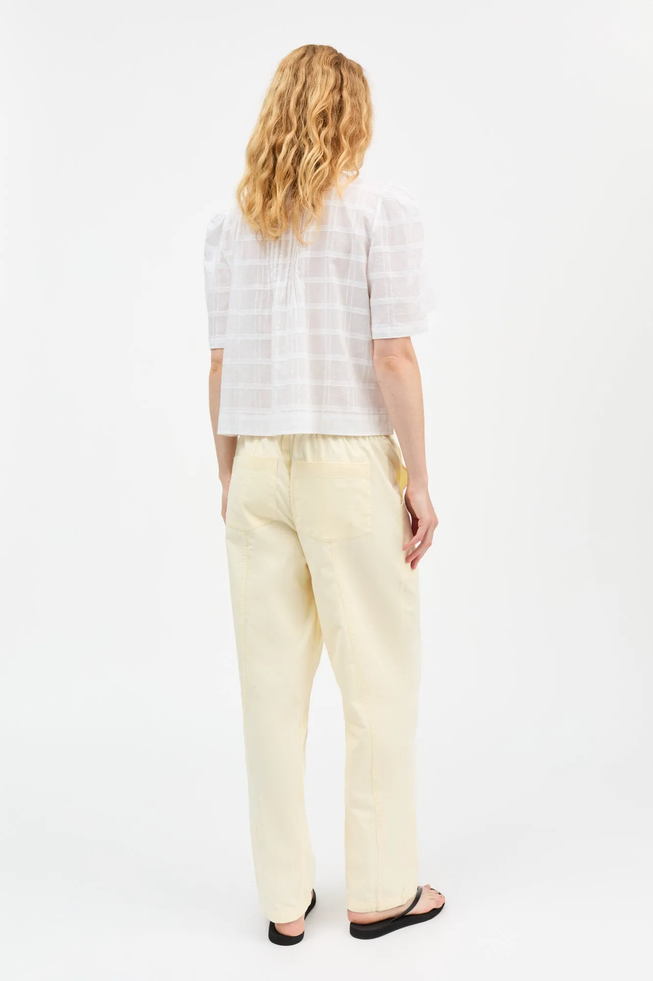Fiore blouse - Optic white sold by Skall Studio product image thumbnail 4