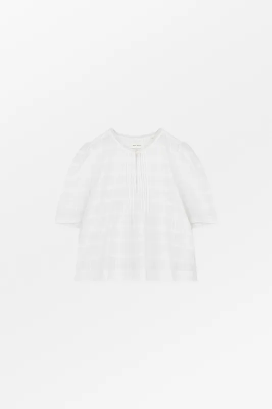 Fiore blouse - Optic white sold by Skall Studio