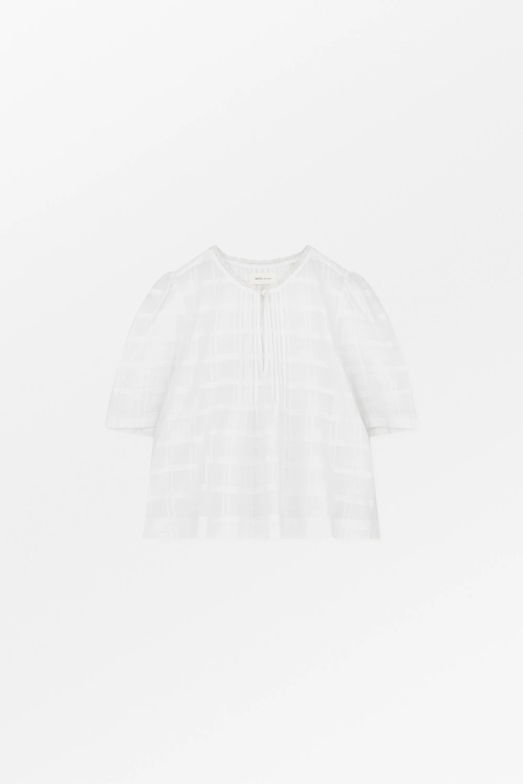 Fiore blouse - Optic white sold by Skall Studio