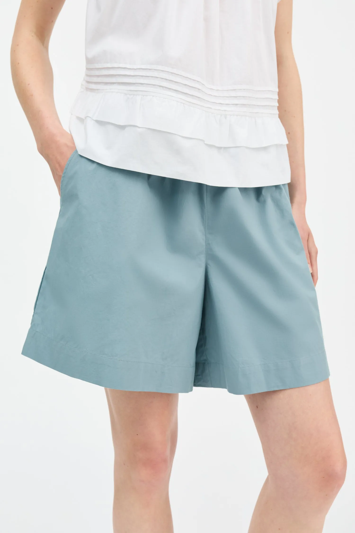 Edgar shorts - Aqua sold by Skall Studio product image thumbnail 3