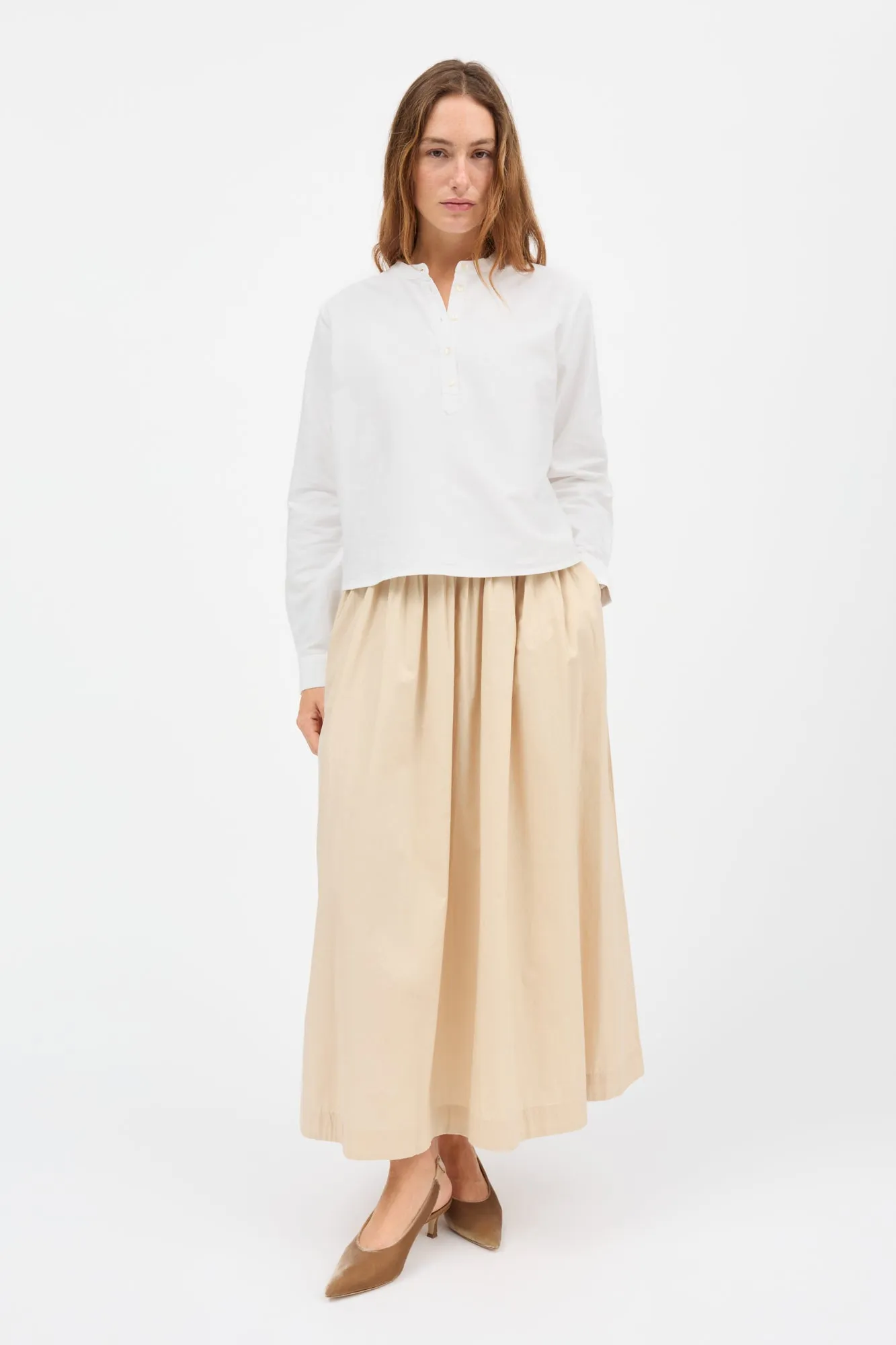 Dagny skirt - Soft sand sold by Skall Studio product image thumbnail 2