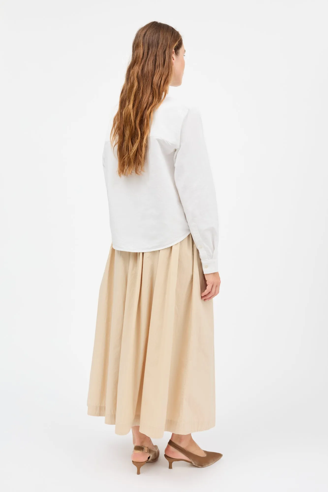 Dagny skirt - Soft sand sold by Skall Studio product image thumbnail 3