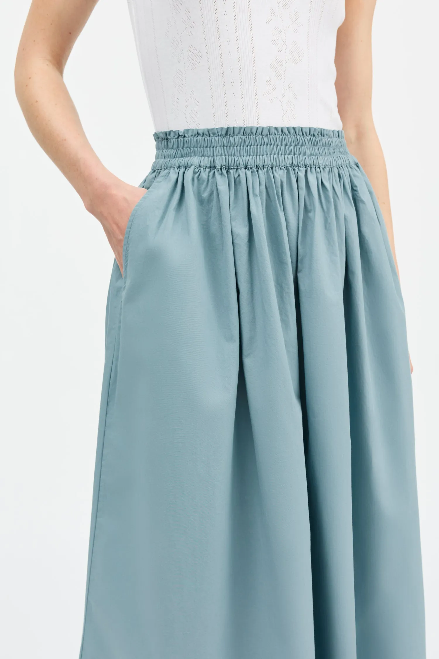 Dagny skirt - Aqua sold by Skall Studio product image thumbnail 4