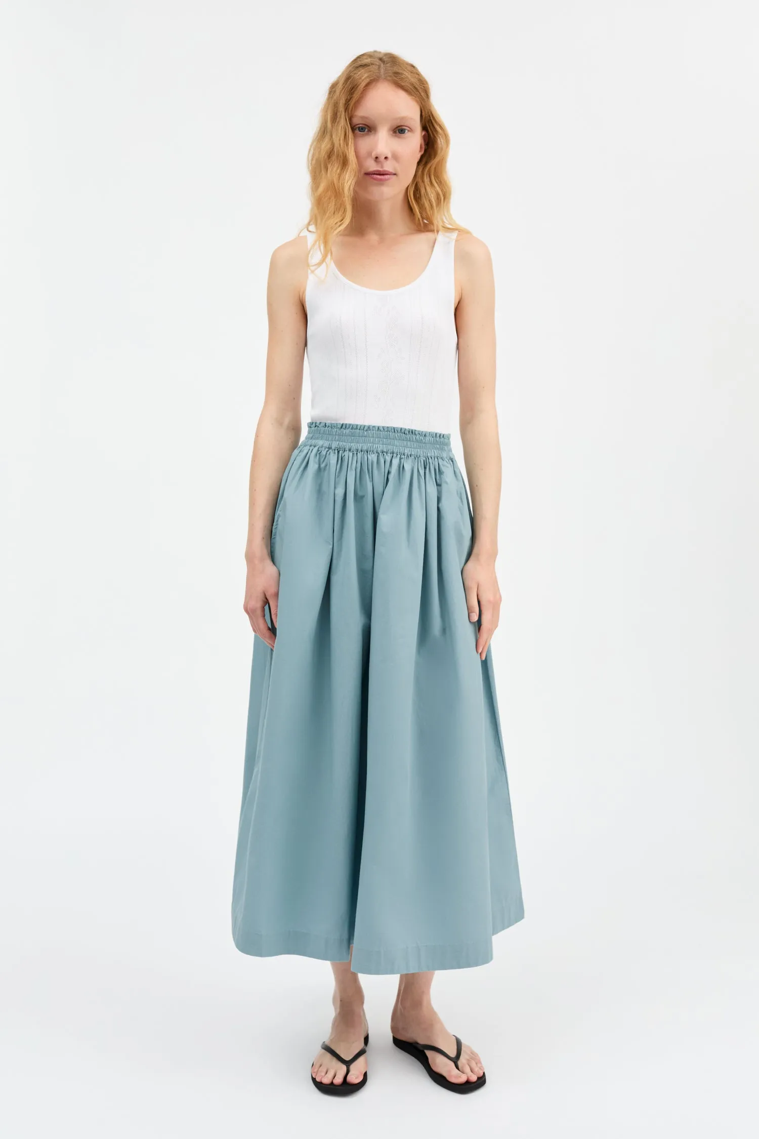 Dagny skirt - Aqua sold by Skall Studio product image thumbnail 2