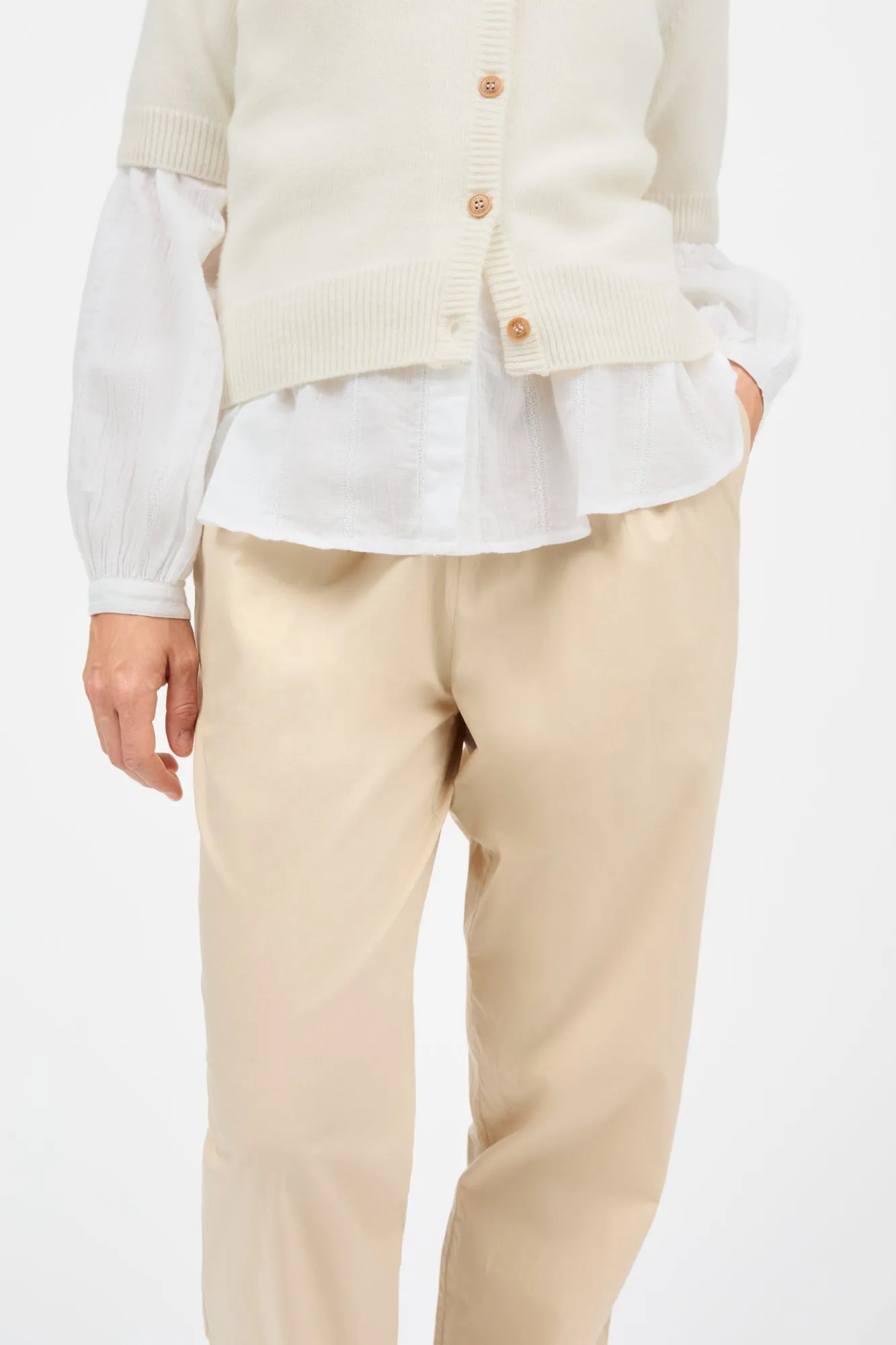 Edgar pants - Soft sand sold by Skall Studio product image thumbnail 3