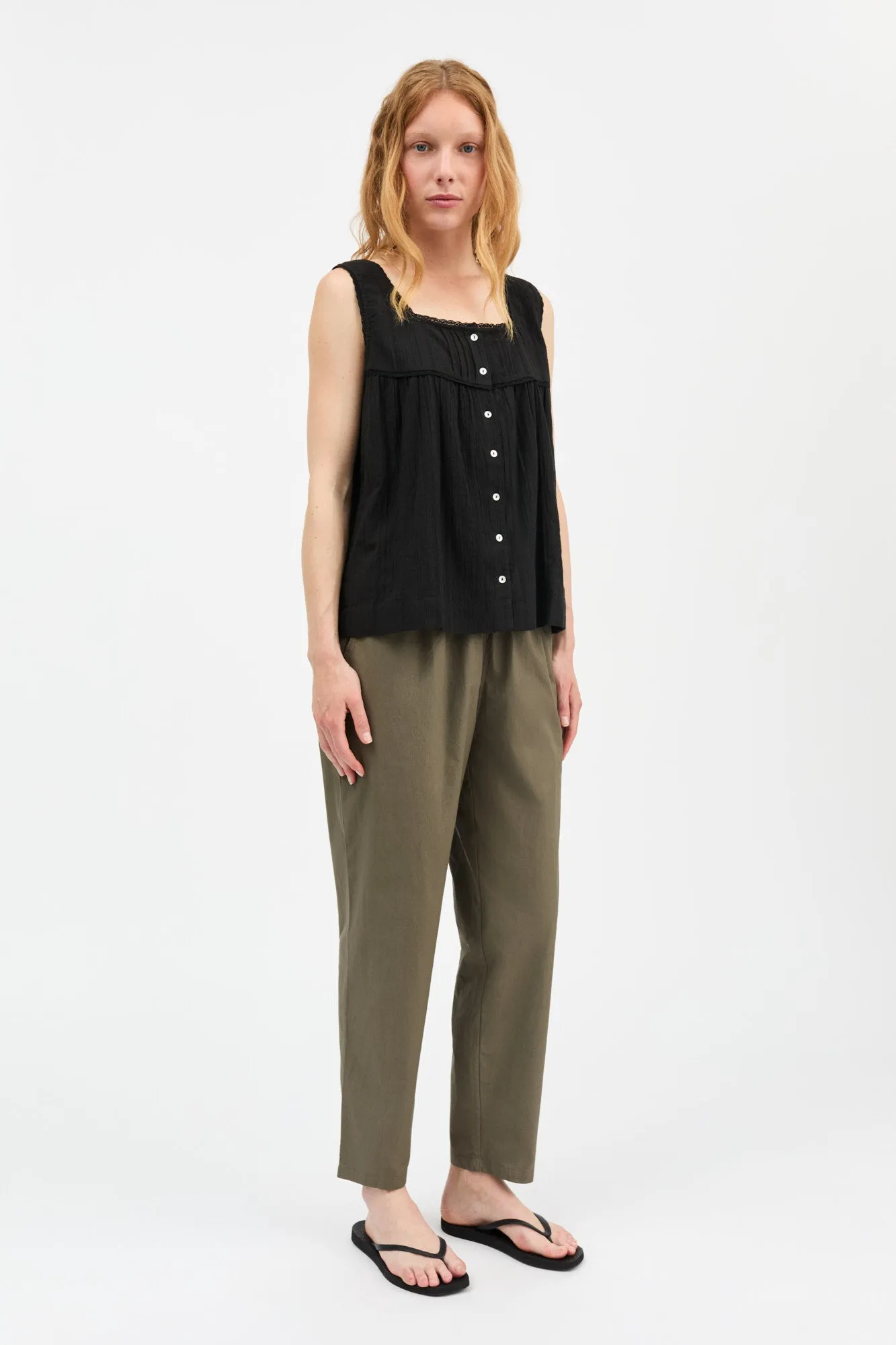 Edgar pants - Khaki sold by Skall Studio product image thumbnail 2