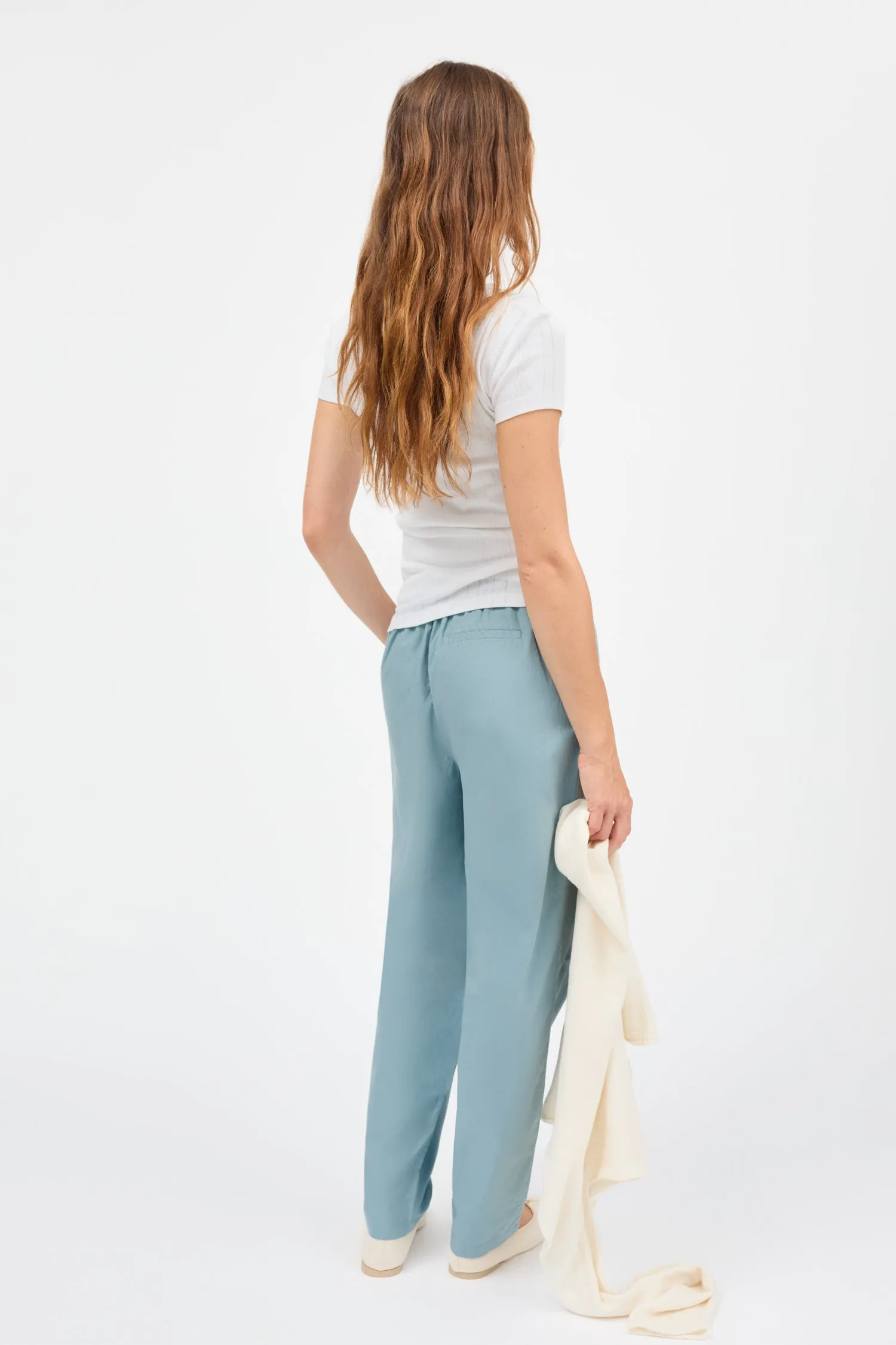 Edgar pants - Aqua sold by Skall Studio product image thumbnail 4