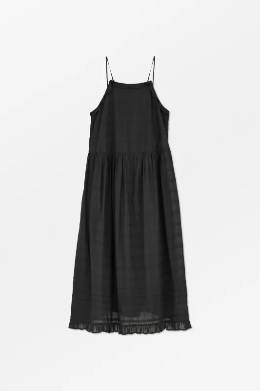 Fiore strap dress - Black made by Skall Studio