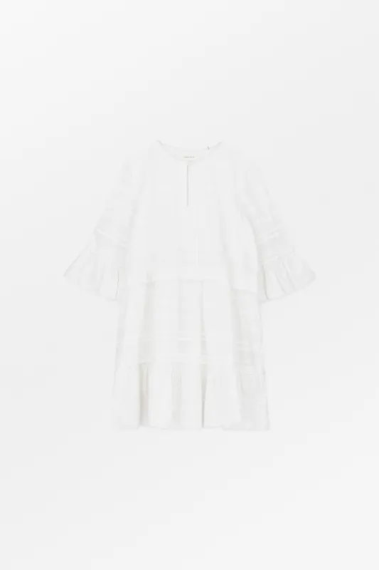 Fiore dress - Optic white made by Skall Studio