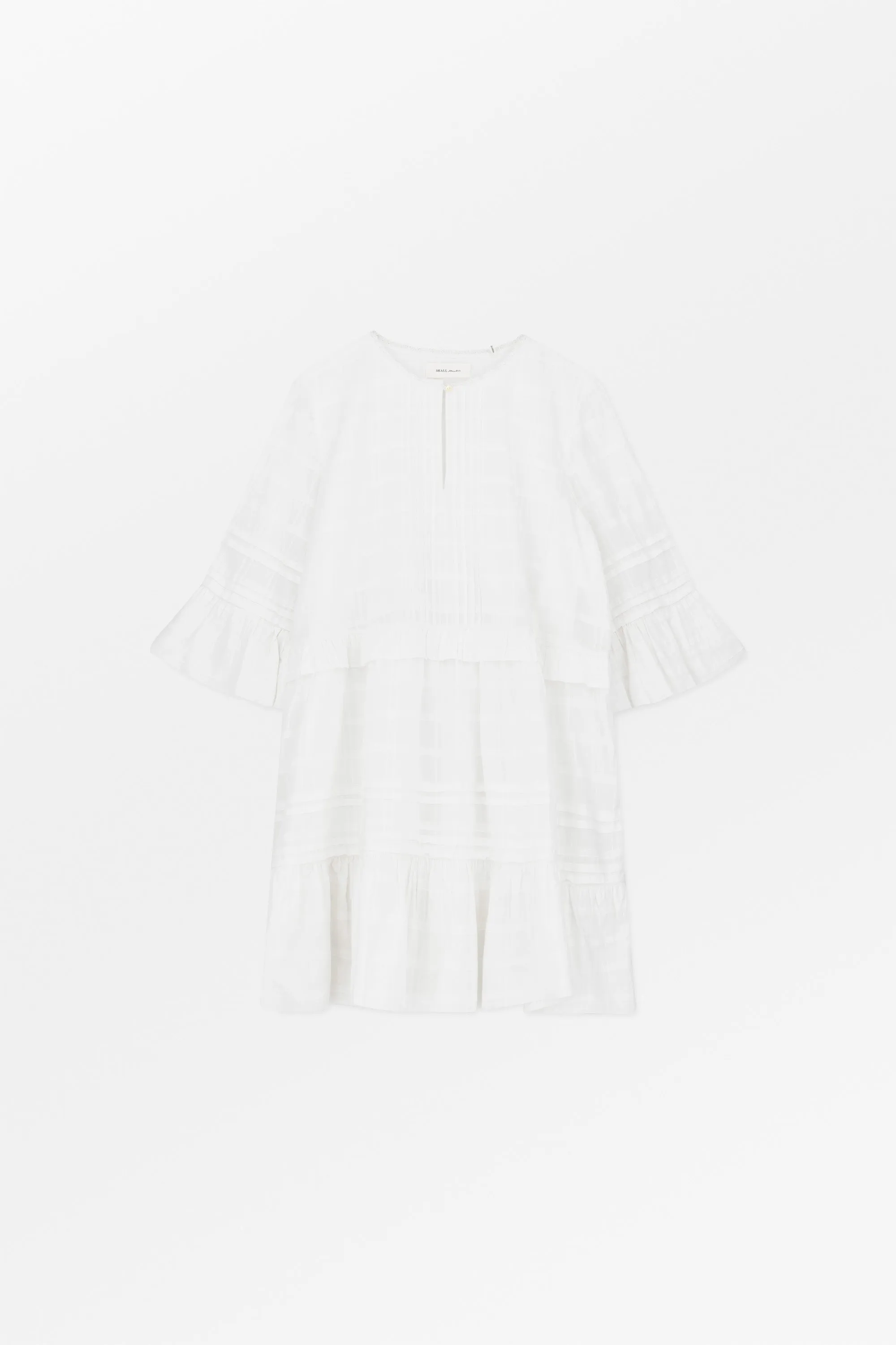 Fiore dress - Optic white sold by Skall Studio
