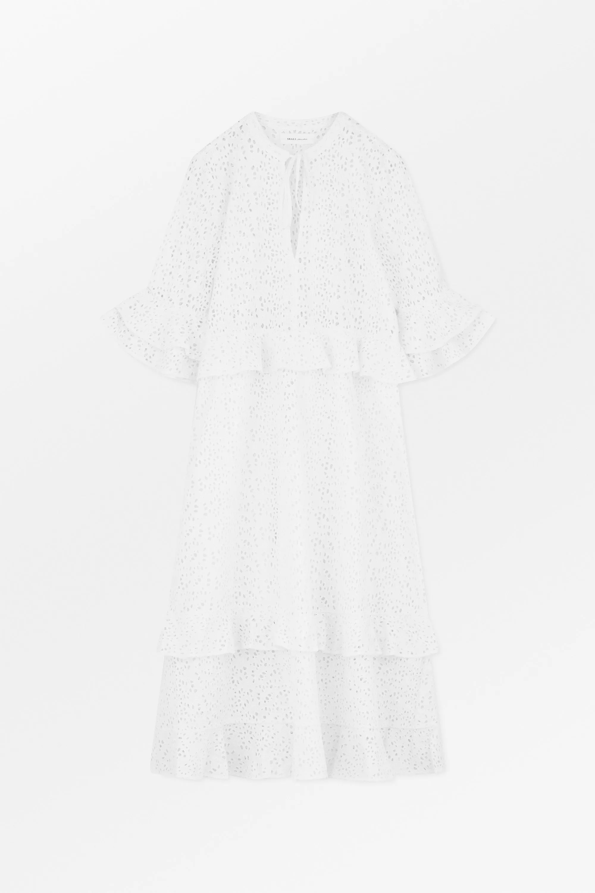 Frigga dress - Optic white sold by Skall Studio