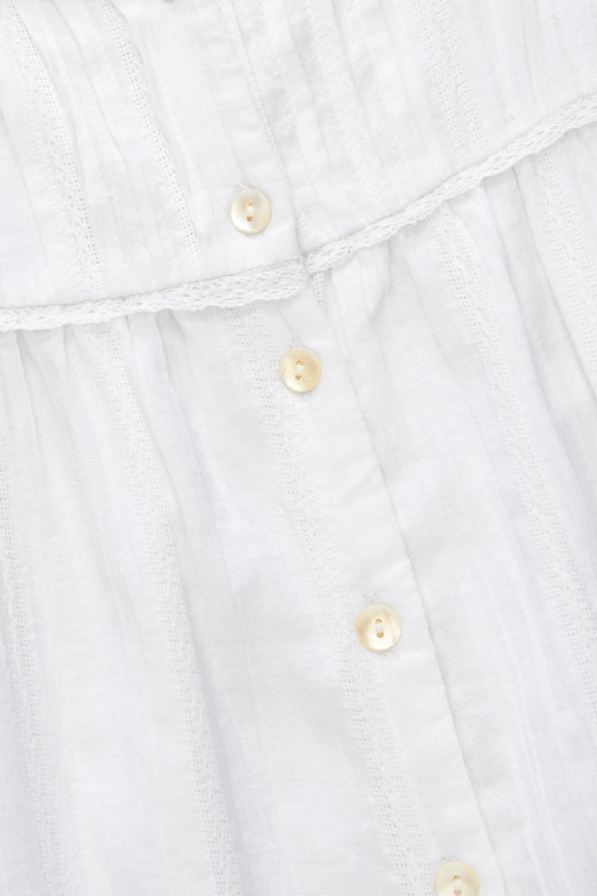 Clea top - Optic white sold by Skall Studio product image thumbnail 5