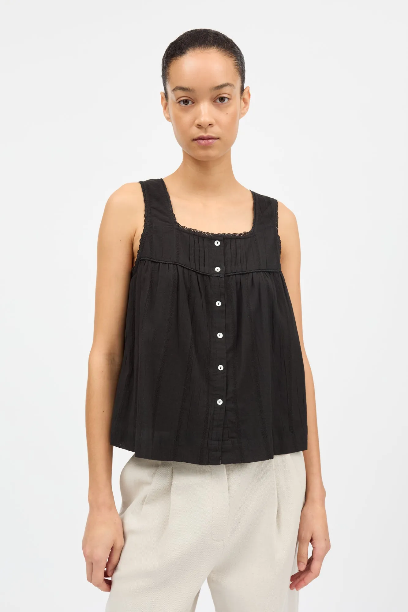 Clea top - Black sold by Skall Studio product image thumbnail 2