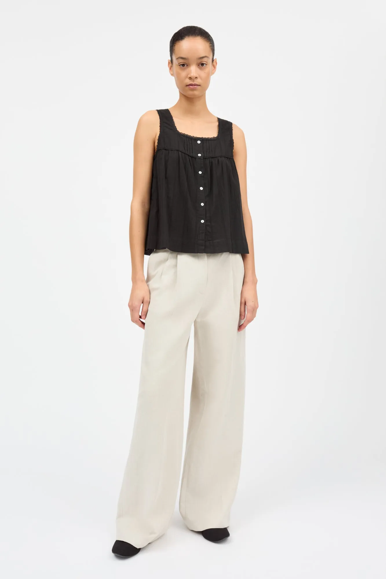 Clea top - Black sold by Skall Studio product image thumbnail 3