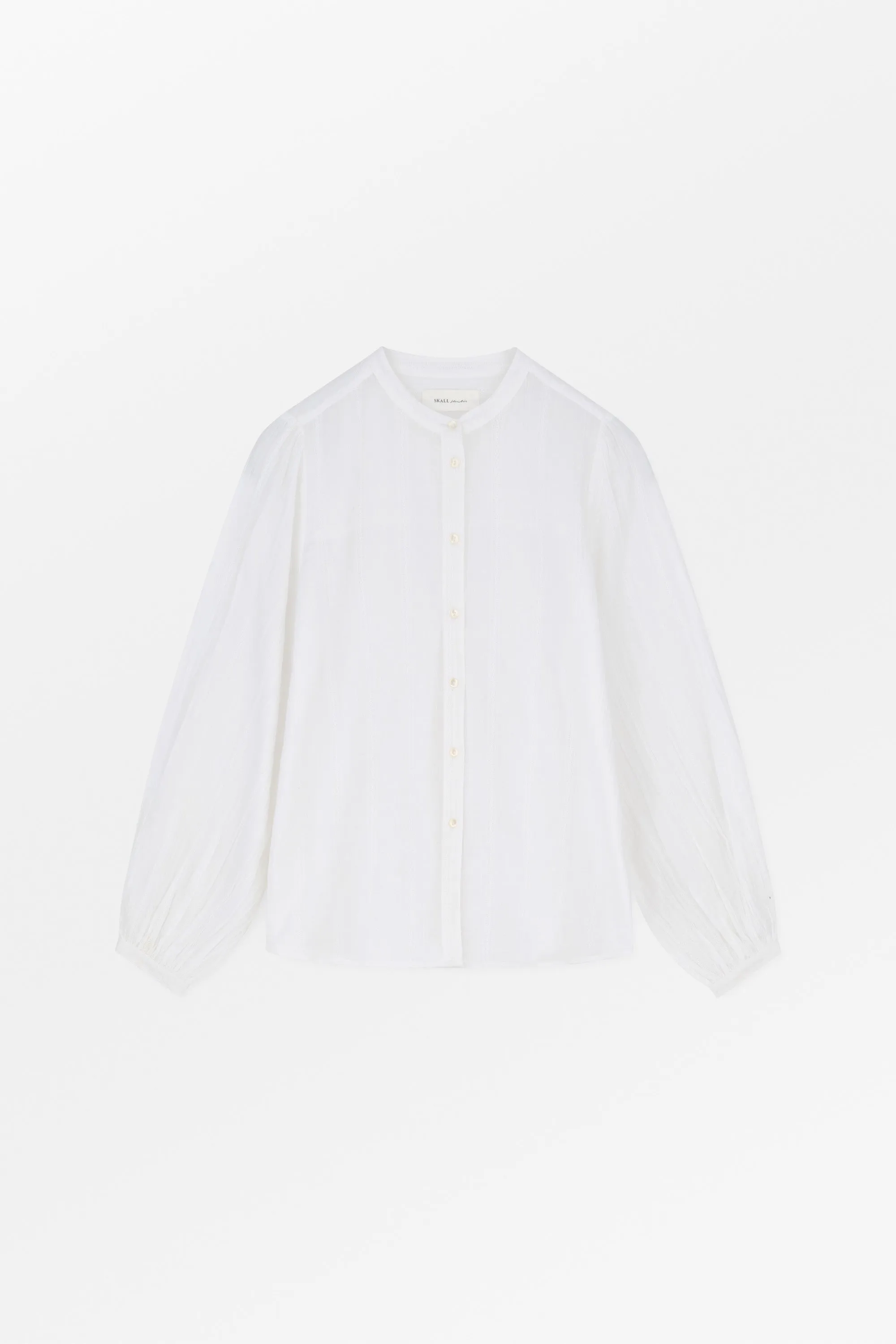 Vita shirt - Optic white sold by Skall Studio