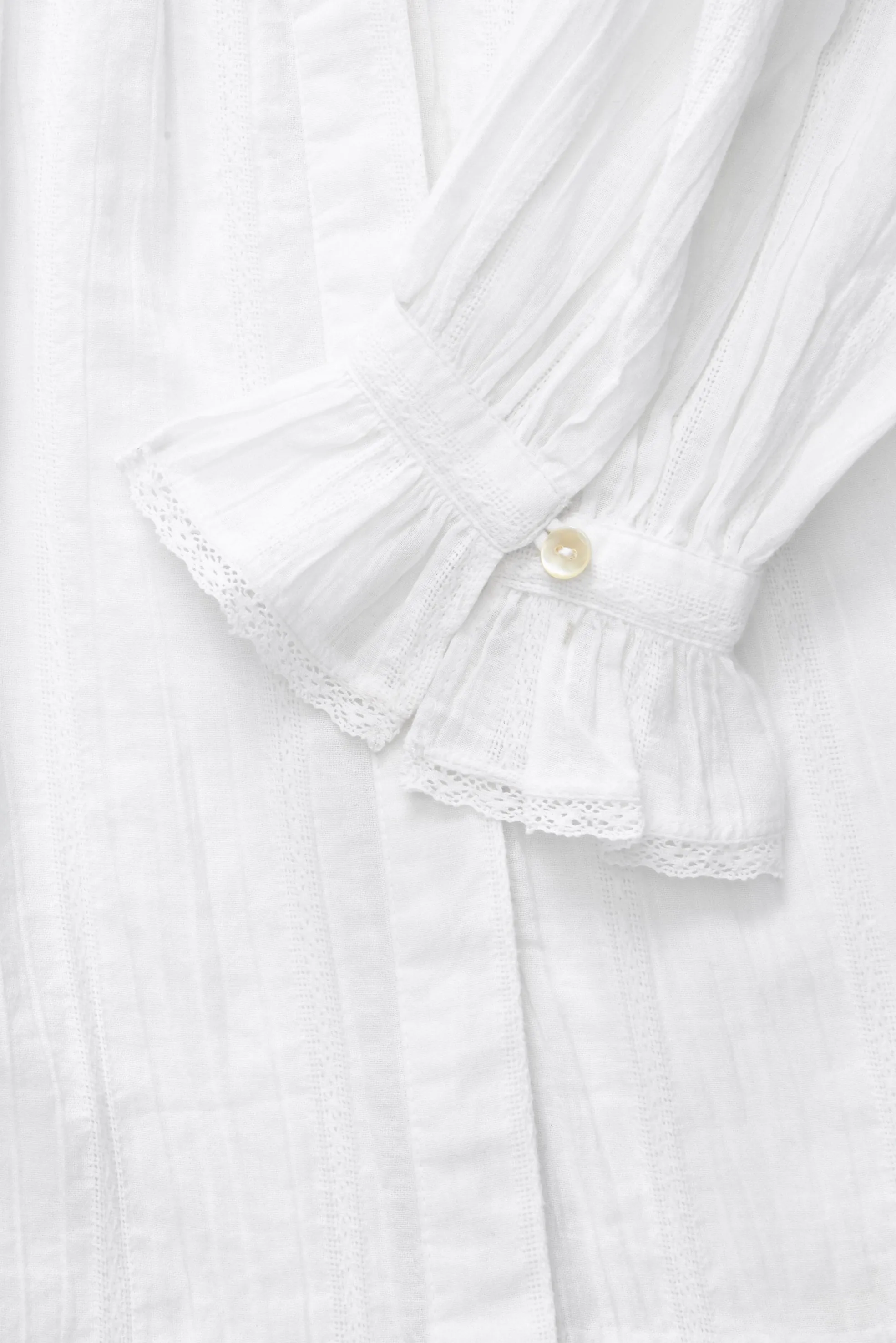 Clea shirt - Optic white sold by Skall Studio product image thumbnail 5