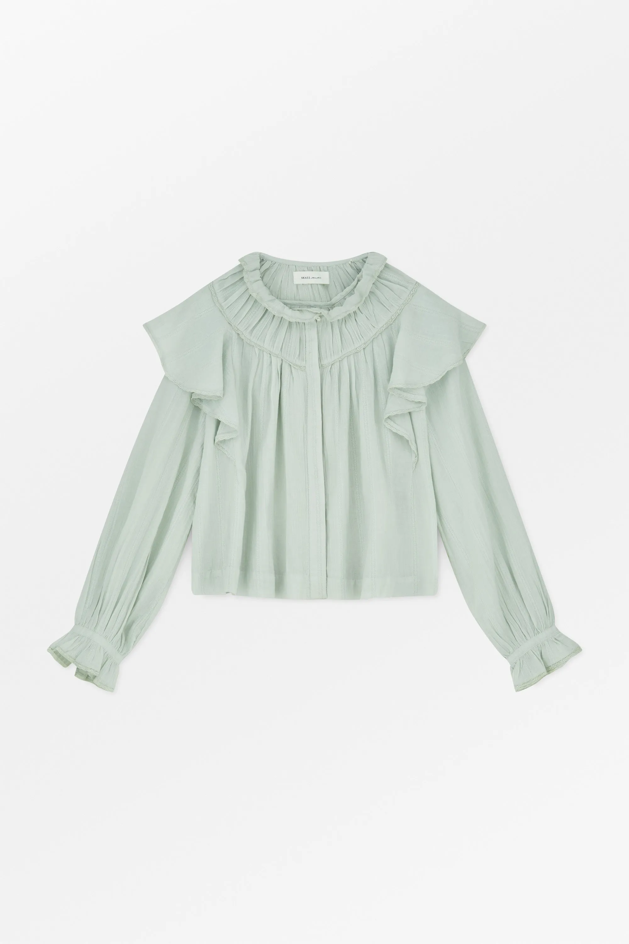 Clea shirt - Light aqua sold by Skall Studio