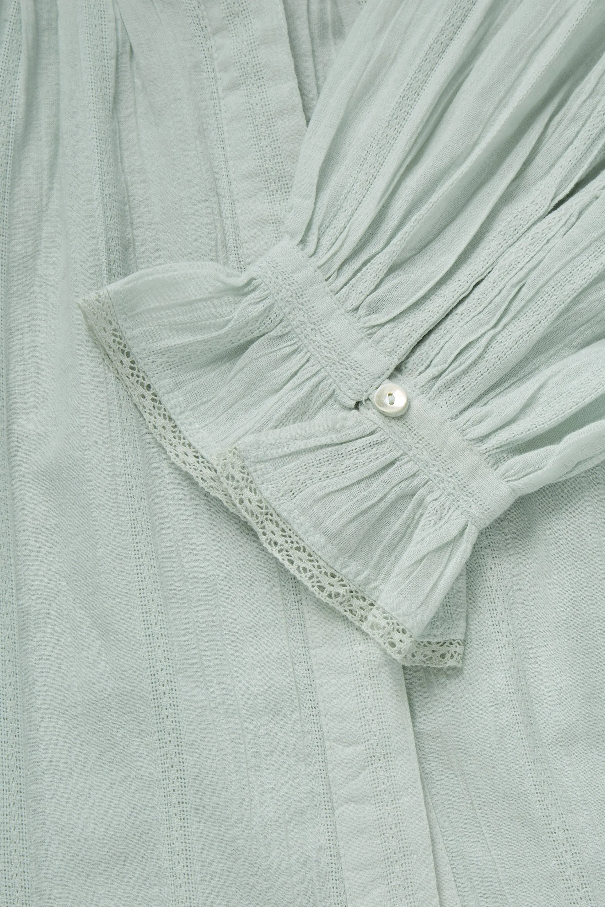 Clea shirt - Light aqua sold by Skall Studio product image thumbnail 5