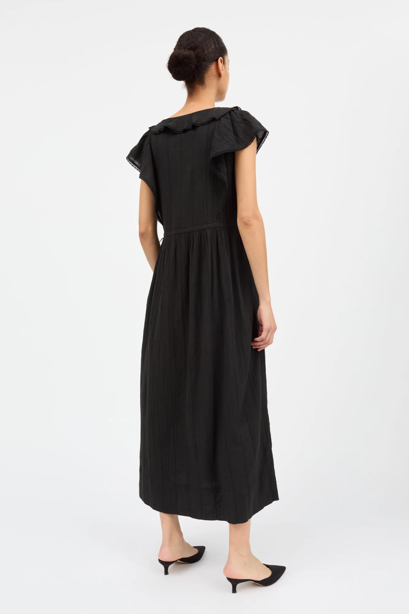 Clea dress - Black sold by Skall Studio product image thumbnail 4