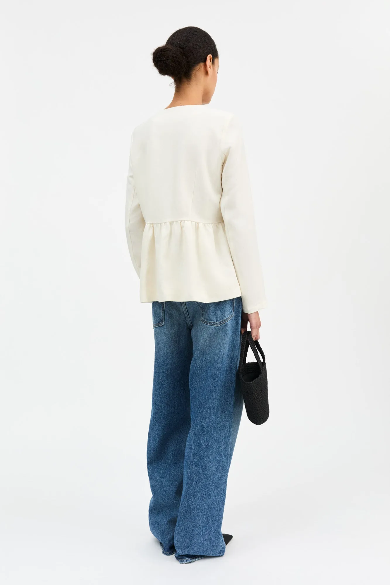 Marseille blazer - Ivory sold by Skall Studio product image thumbnail 4