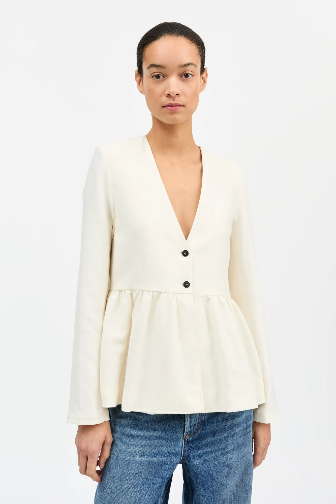 Marseille blazer - Ivory sold by Skall Studio product image thumbnail 2