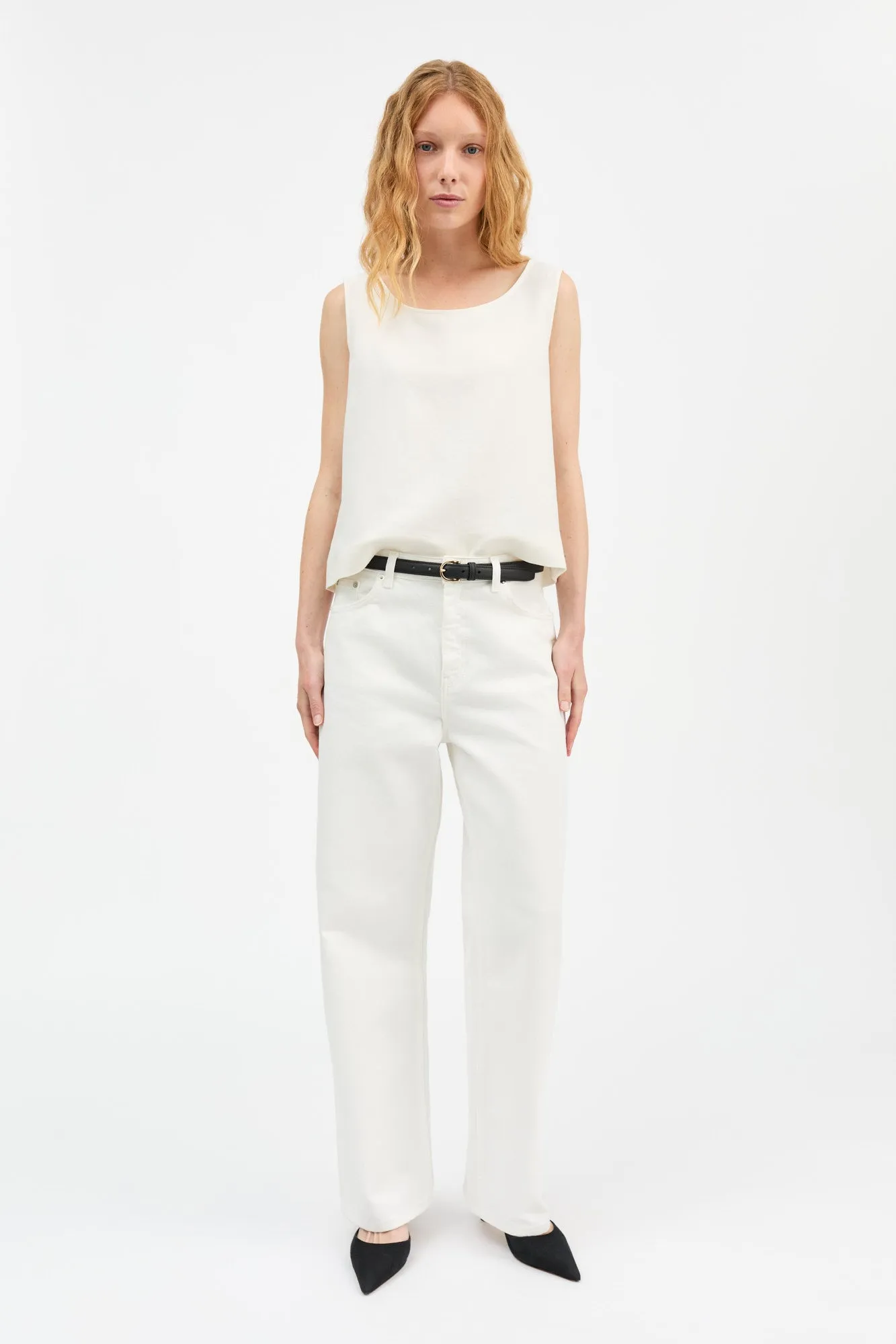 Marseille top - Ivory sold by Skall Studio product image thumbnail 3