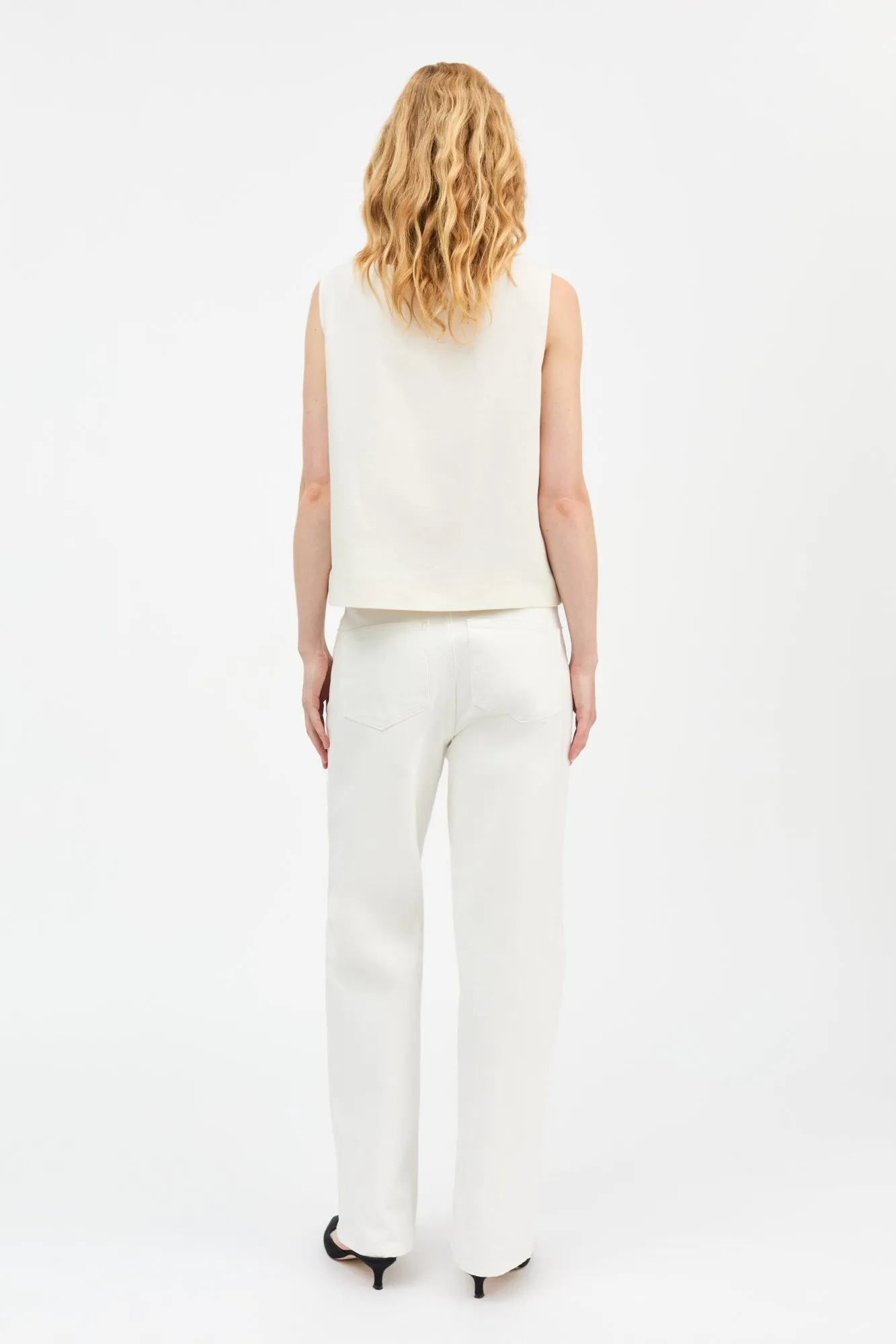 Marseille top - Ivory sold by Skall Studio product image thumbnail 4