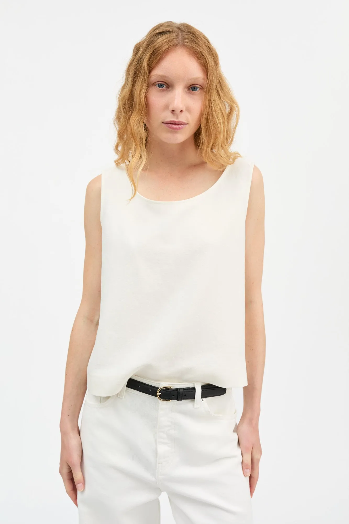 Marseille top - Ivory sold by Skall Studio product image thumbnail 2