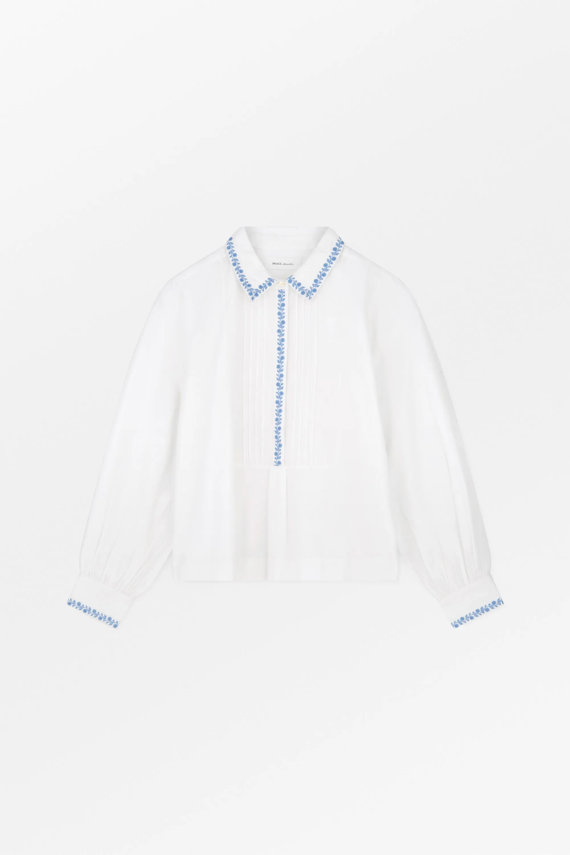 Bonne shirt - Optic white sold by Skall Studio