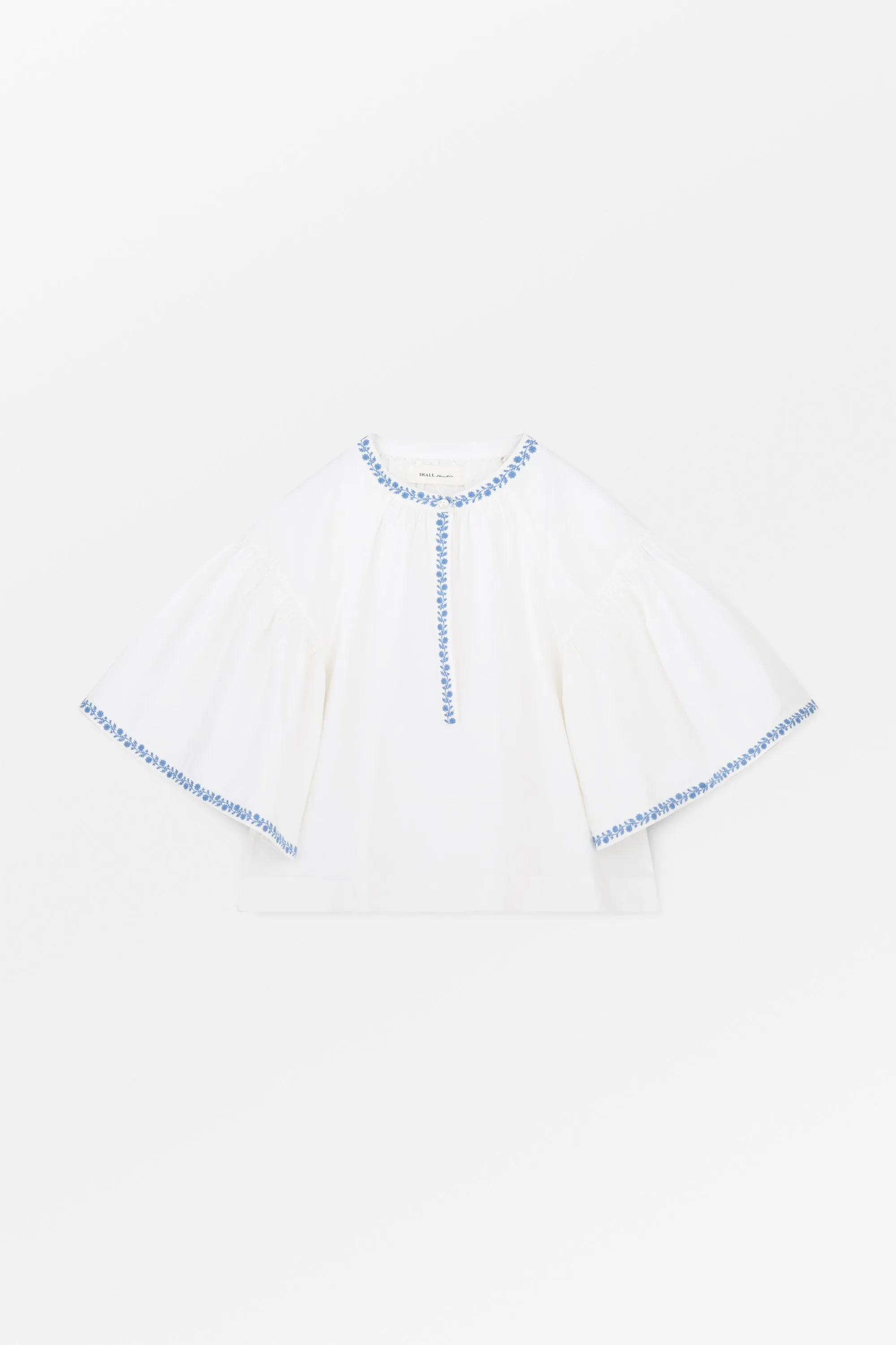 Bonne blouse - Optic white sold by Skall Studio