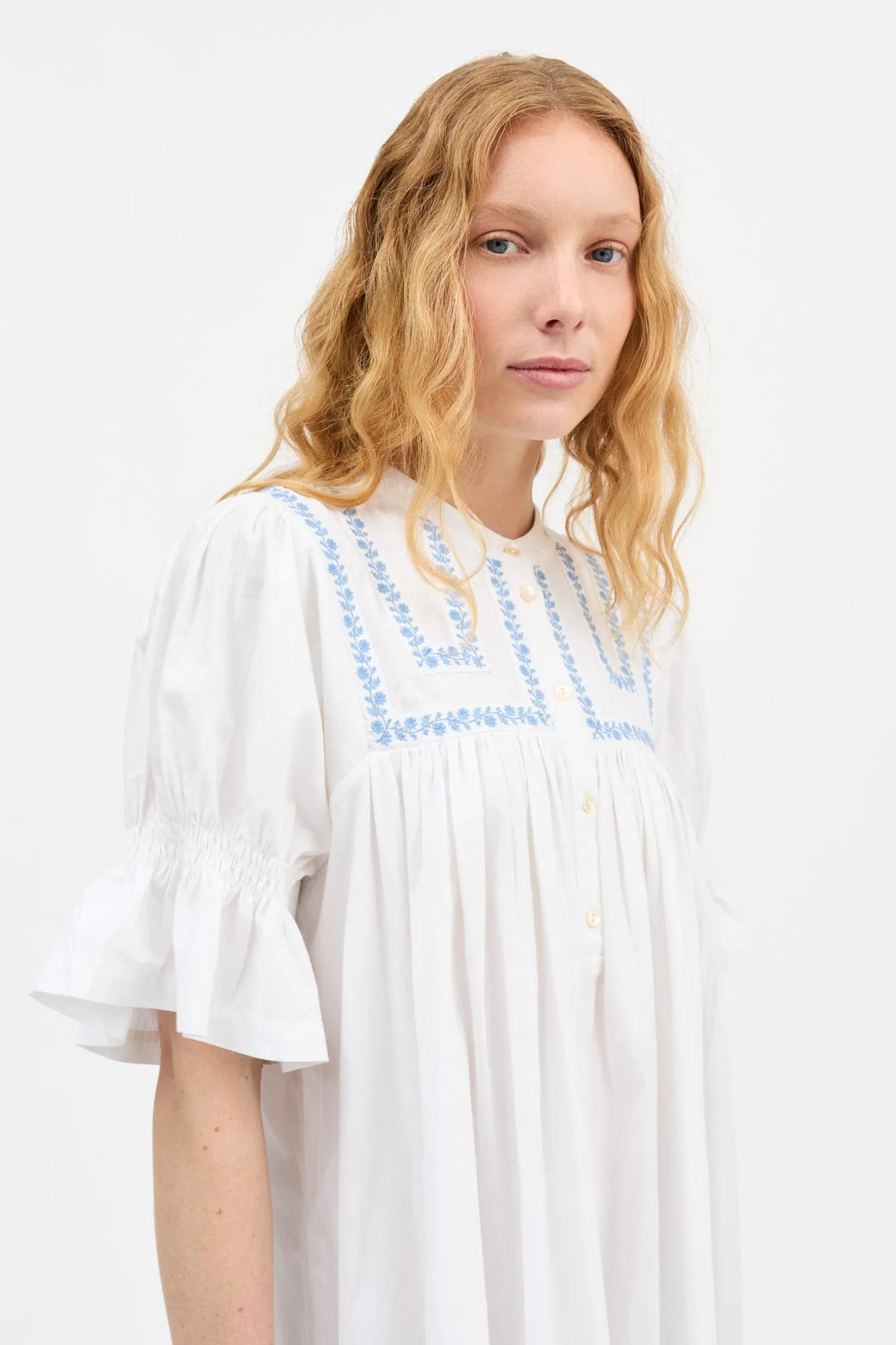 Bonne dress - Optic white sold by Skall Studio product image thumbnail 3