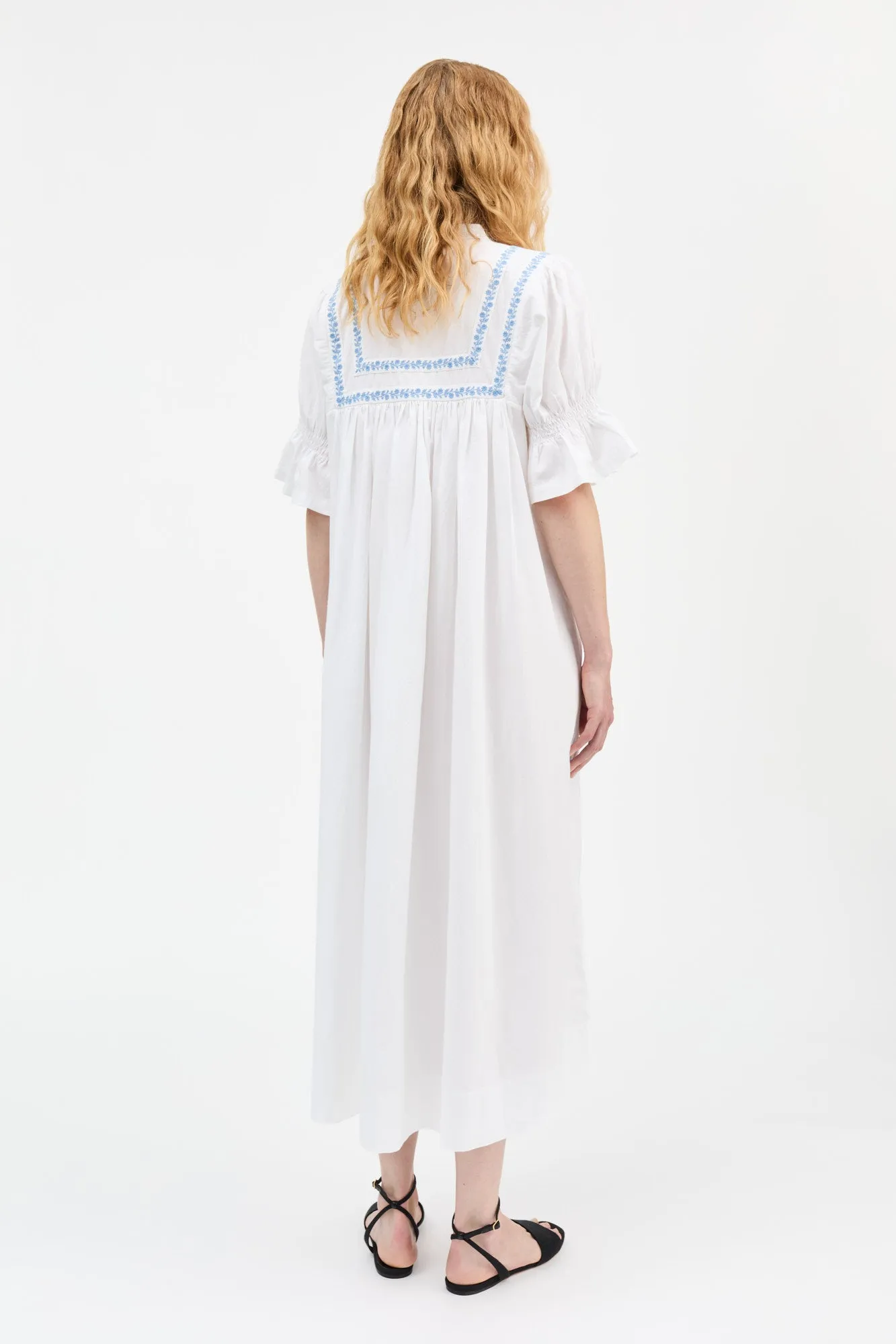 Bonne dress - Optic white sold by Skall Studio product image thumbnail 4