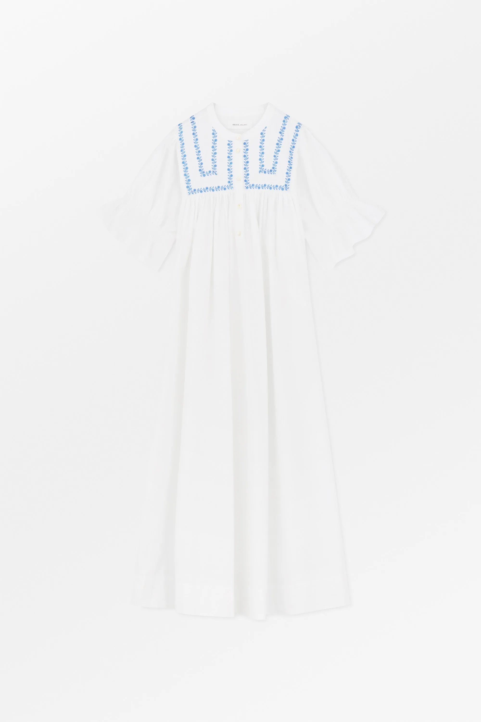 Bonne dress - Optic white sold by Skall Studio
