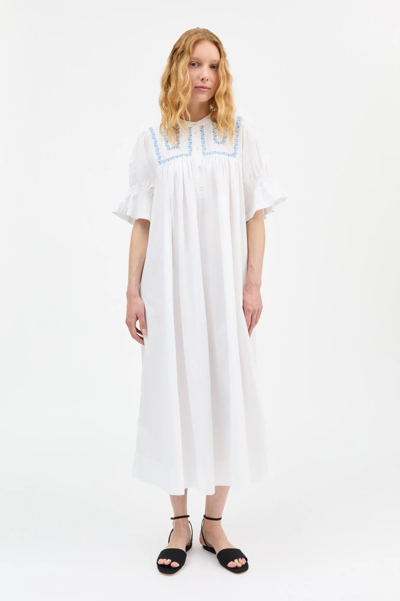 Bonne dress - Optic white sold by Skall Studio product image thumbnail 2