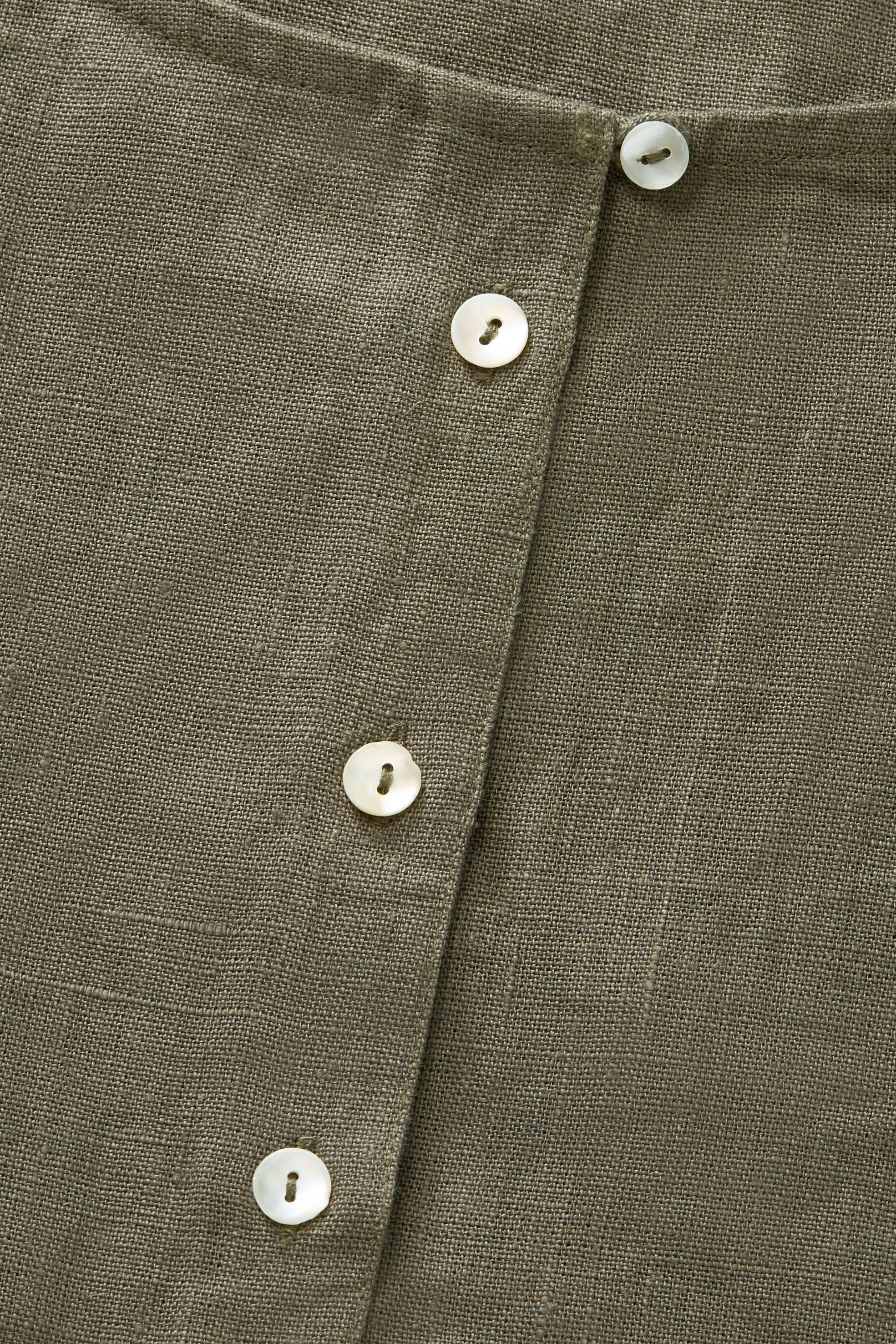 Vetiver top - Khaki sold by Skall Studio product image thumbnail 5
