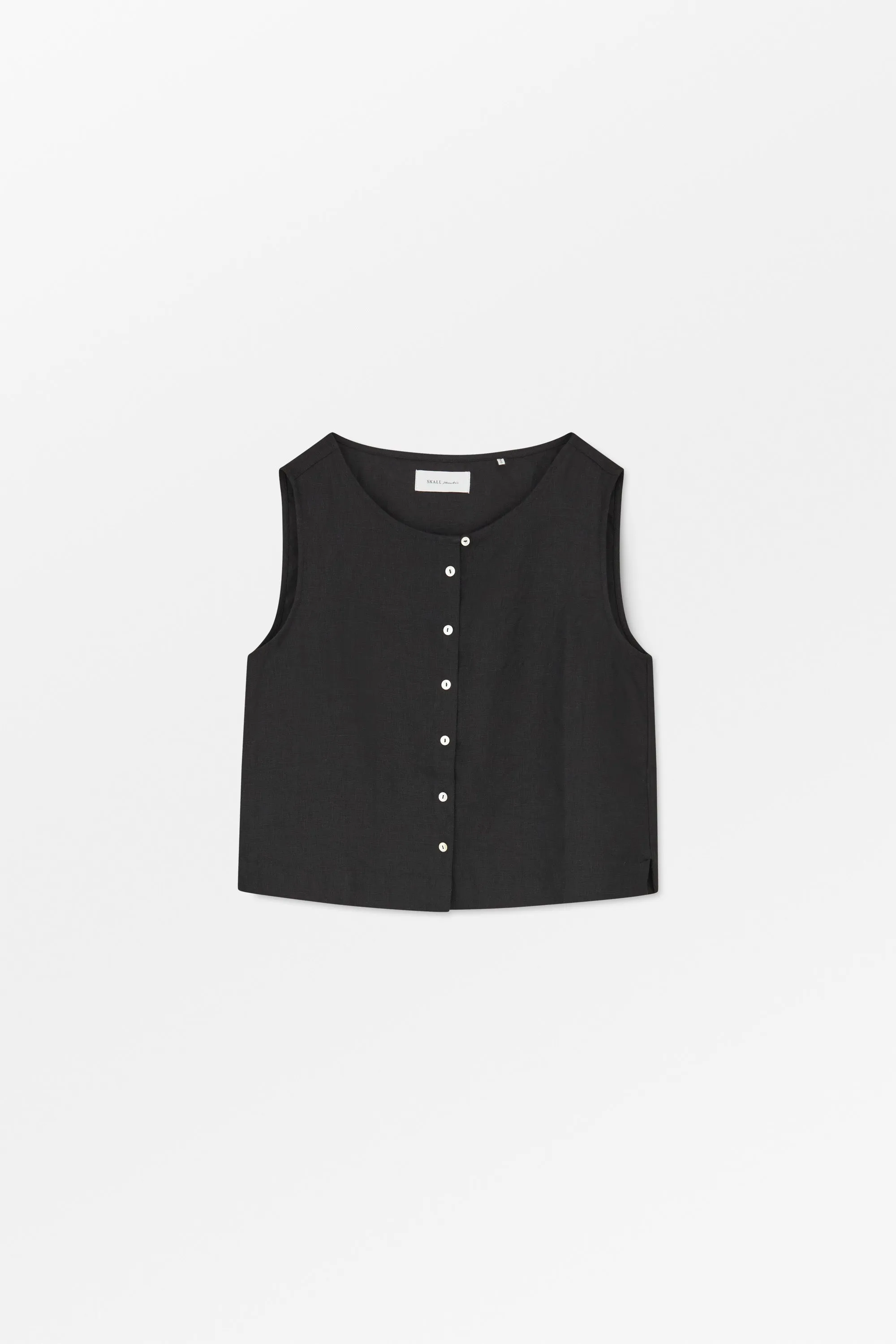 Vetiver top - Black sold by Skall Studio