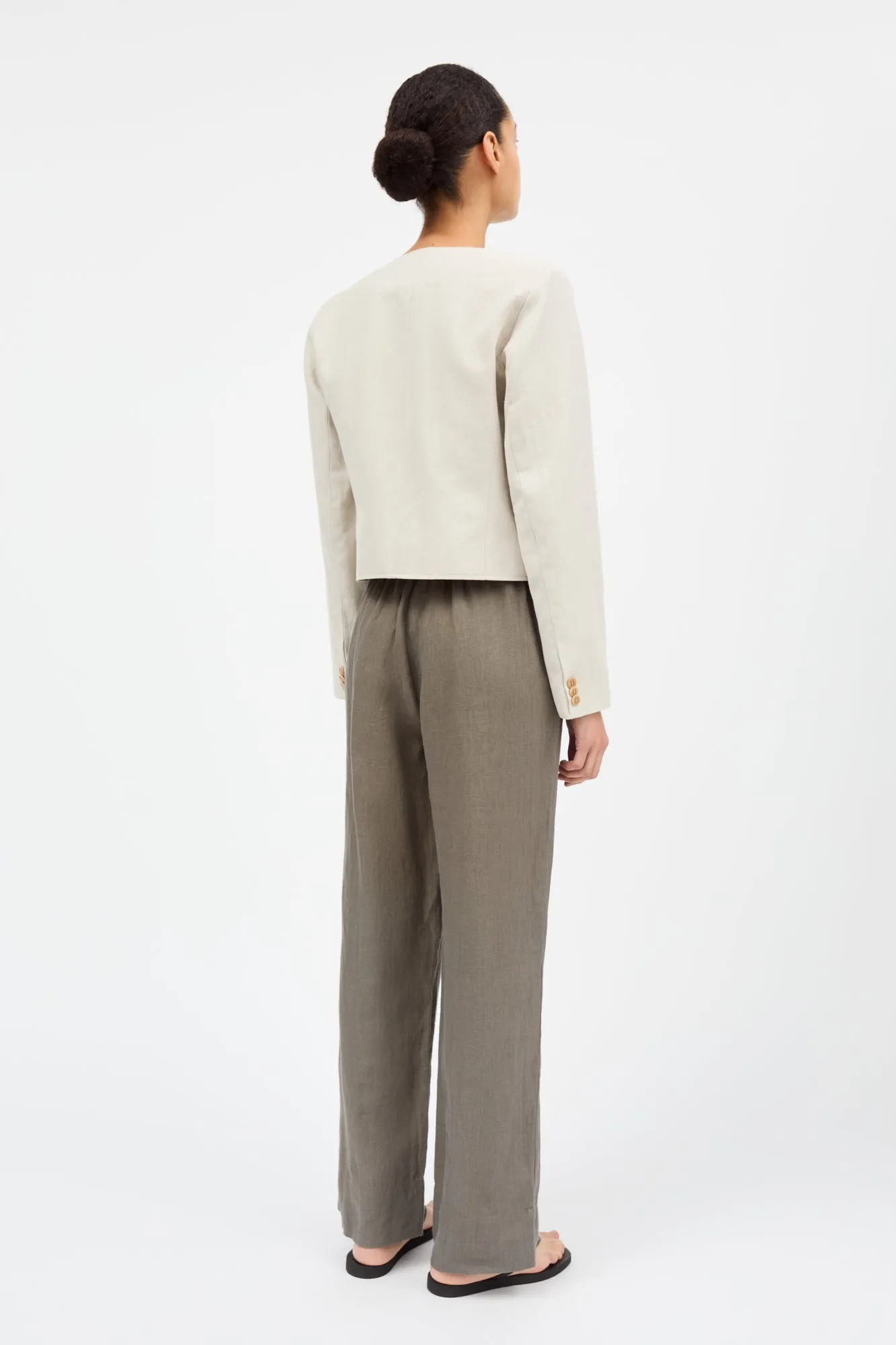 Vetiver pants - Khaki sold by Skall Studio product image thumbnail 4