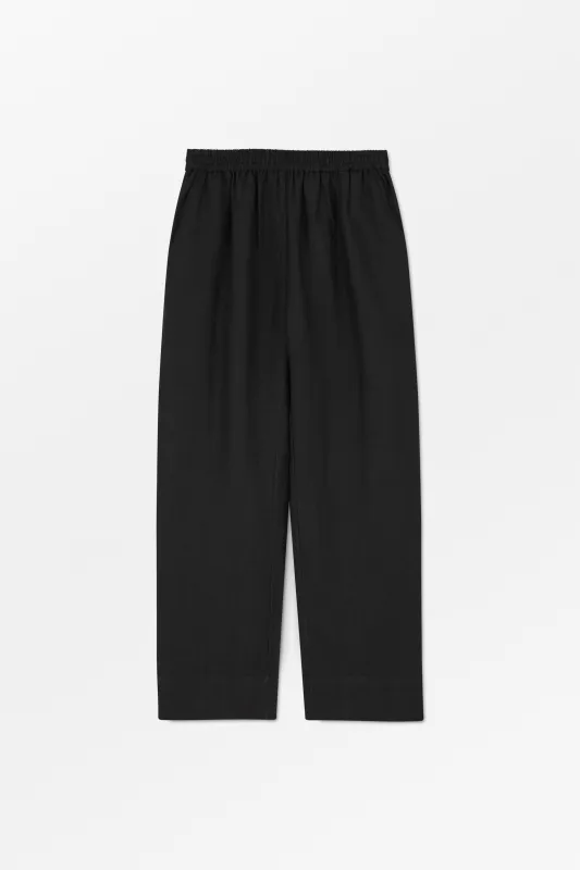 Vetiver pants - Black made by Skall Studio